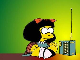 Simsons Mafalda By Catrielo