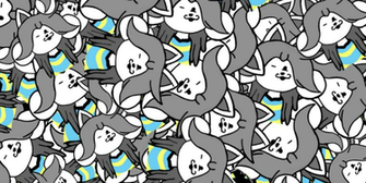 Temmie Wallpaper By Thateeveelutionsgirl