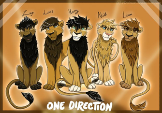 One Direction Lions