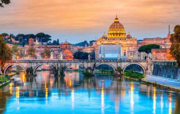 Wallpaper City The Rome Italy Cathedral Panorama