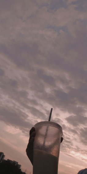 Coffee And Clouds Aesthetic Books Fashion Backpack Bags