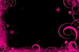 Black Pink Wallpaper By Marta86