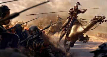 Roman Soldier In Battle Wallpaper Id