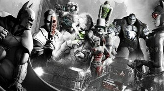 Batman Arkham City Computer Wallpaper Desktop Background
