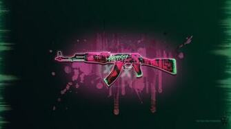 Csgo Ak Neon Revolution Wallpaper 1080p