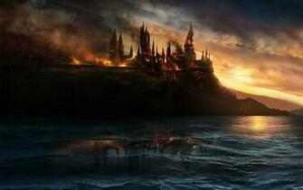 Reflections Hogwarts Artwork Wallpaper Desktop