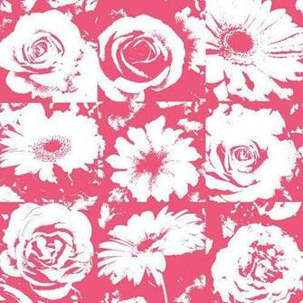 Wallcoverings Risky Business Petal Pusher Floral Botanical Wallpaper