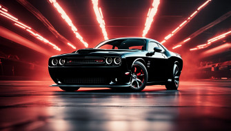 Dodge Hellcat Logo Wallpaper
