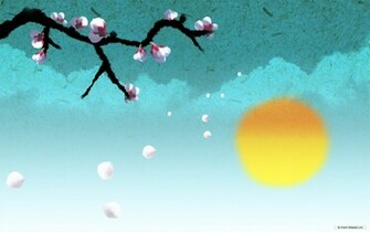 Wallpaper Painting Chinese Art Background