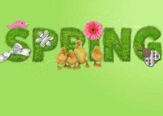 Spring Wallpaper Animals Great World