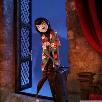 Hotel Transylvania Dracula With His Daughter Mavis 4k HD