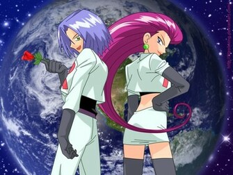 The Members Of Pok Emon Stealing Team Rocket Jessie James And