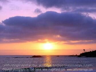 Sunset On Beach Laguna