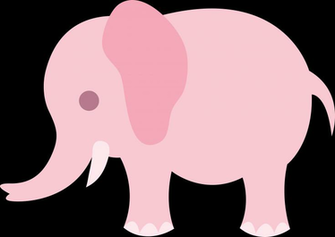 Pink Baby Elephant Cartoon Image Pictures Becuo