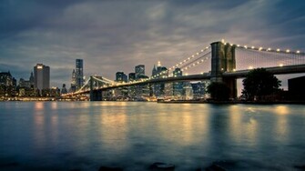 Travel And City Brooklyn After Bridge