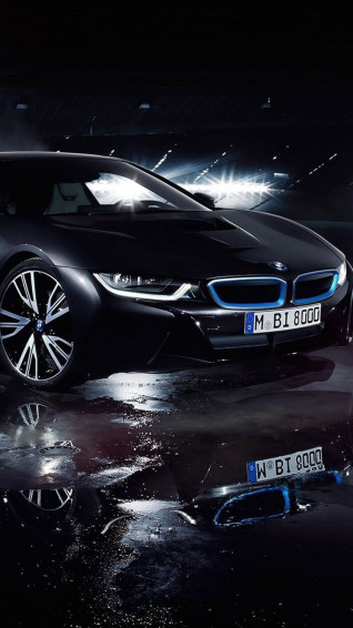 Awesome Bmw Black I8 Car Wallpaper For iPhone And Android