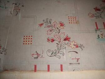 Our Sears Kit Home Vintage Kitchen Wallpaper