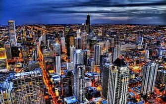 City Lights HD Wallpaper