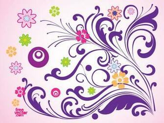 Vector Swirls Wallpaper