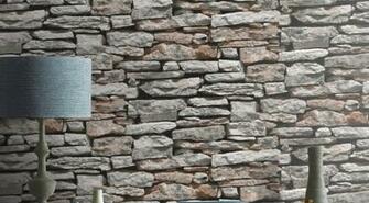 Arthouse Moroccan Grey Stone Wallpaper