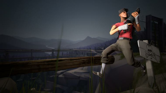Tf2 Scout Wallpaper Sfm By Daliney