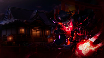 Blood Moon Thresh Wallpaper By Blubbaz