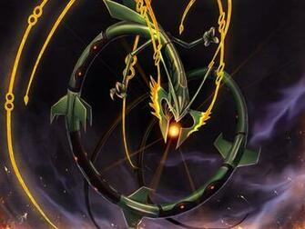 Mega Pokemon Shiny Rayquaza