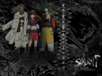Minitokyo Samurai Wallpaper Gray