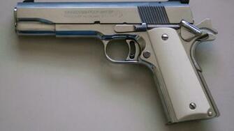 Pistol Wallpaper For iPhone Colt Gun