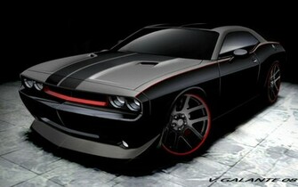 Dodge Challenger Back Wallpaper HD