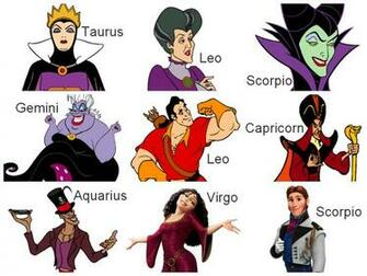 Disney Villains Zodiac By Drenlover