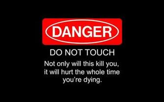 Danger Sign Abstract Other HD Desktop Wallpaper