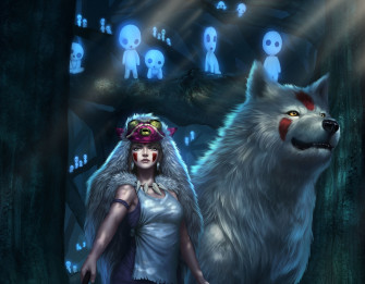 Anime Princess Mononoke HD Wallpaper By Chris Koh