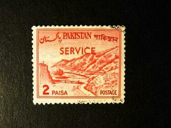 Pakistan Service Paisa Postage Image