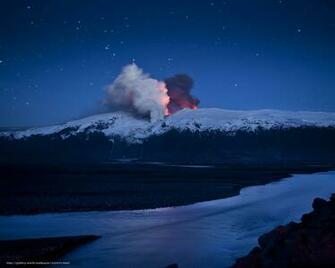 Wallpaper Iceland Reykjavik Eruption Eyjafjallaj Kull