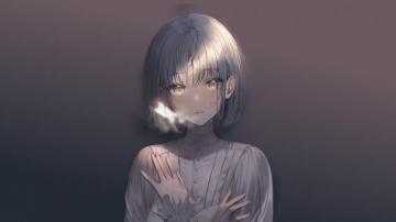 Wallpaper Short Hair Anime Girls Samuerto
