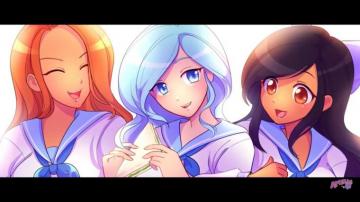 Katelyn S Flashback Aphmau Wallpaper Fan Art