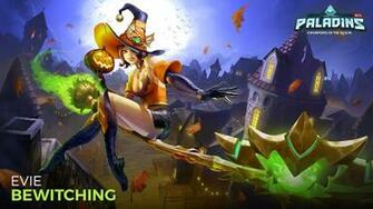 Paladins Evie Bewitching HD Wallpaper Background Image