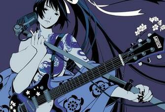 Wallpaper Microphone Guitar Anime Gretsch Desktop