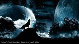 Wolves Howling Wallpaper