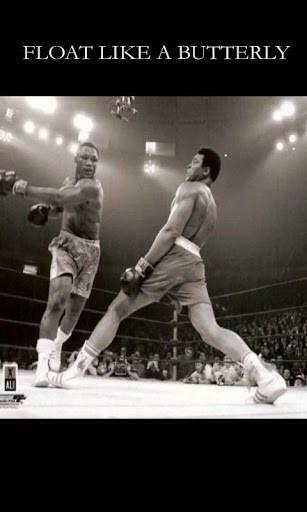 Butterfly And Sting Like A Bee In This HD Lwp Of Muhammad Ali