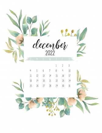 Floral Calendar