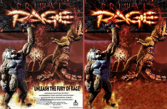 Primal Rage Poster By Blzofozz
