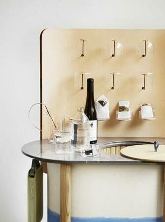 Minibar Wallpaper Handmade Project