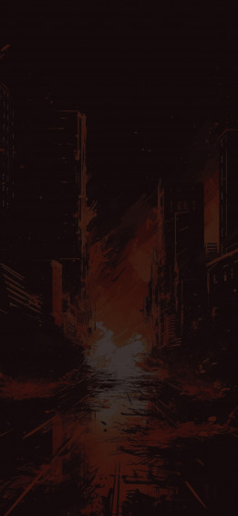 City Black Red Wallpaper Cool For iPhone 4k