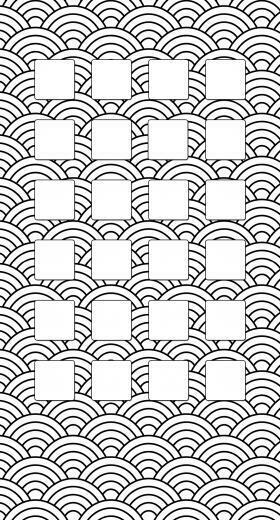 Shelf Simple New Year Spiral Black Wallpaper Sc iPhone7plus