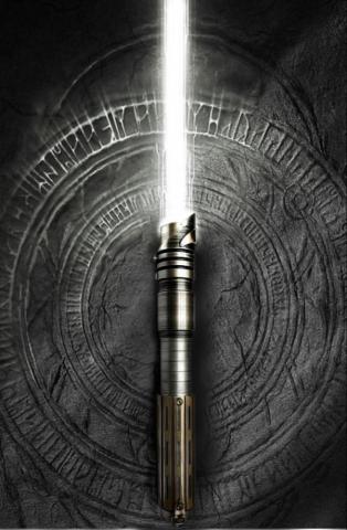 White Lightsaber Artofit