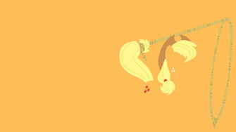 Applejack Minimalist Wallpaper