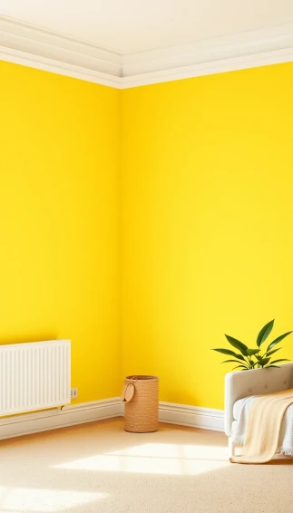 Solid Yellow Wallpaper