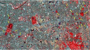 Space Image Mozu Tombs Japan